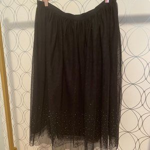 a new day Black A-Line Skirt